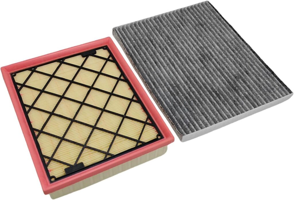 Engine  Cabin Air Filter Fit for Ford Edge Fusion Lincoln Continental MKX MKZ Nautilus, Replace DS7Z9601A DS7Z9601D DG9Z19N619A