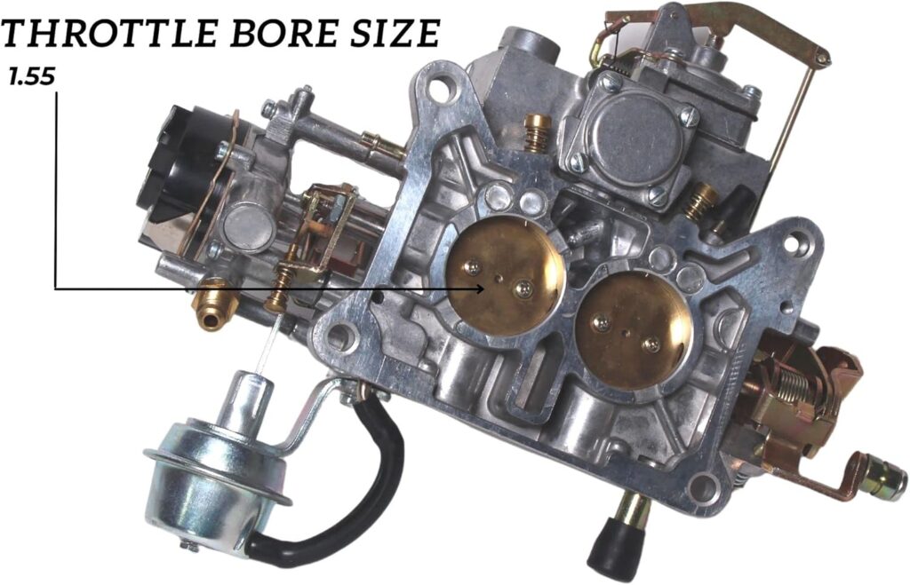 New Carburetor Two 2 Barrel Carburetor Carb Ford Carburator 2100 2150 For Ford 289 302 351 Cu Jeep Engine with Electric Choke