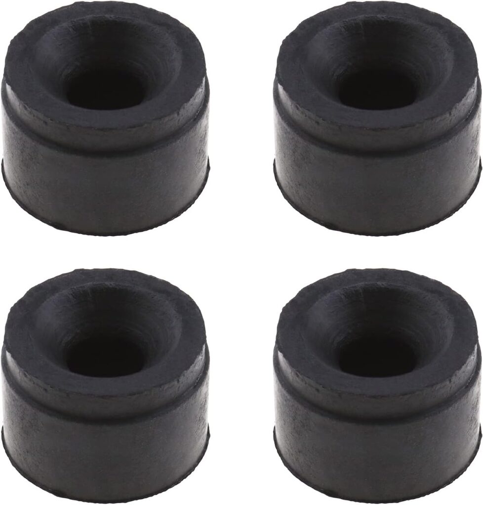 SING F LTD 4pcs Engine Cover Trim Rubber Mount Grommet Bush Car Protective Gasket 15mm Height 4M5G6A994AA 1434444 Compatible with Ford Mondeo Focus C-Max Galaxy Fiesta Ecosport