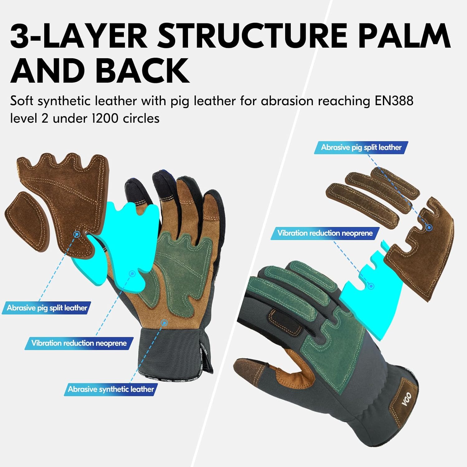 Vgo Gardening Gloves Men Review