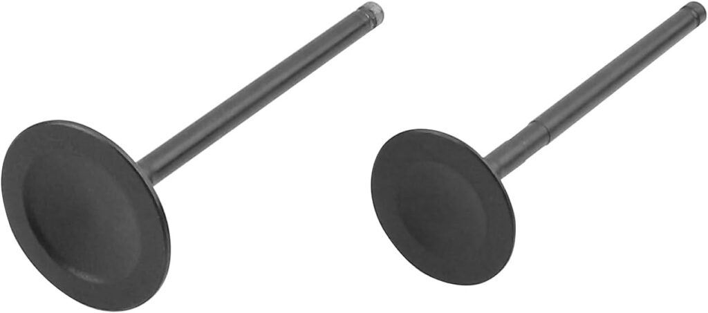 12 Pcs Exhaust  12 Pcs Intake Valve Kit Compatible with Ford F-150 3.7L 3.5L Hybrid 2007-2017 Replace 7T4Z-6507-B 7T4Z-6505-A