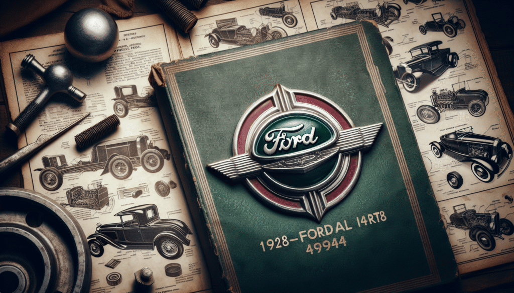 1928-1948 Ford Green Bible Mechanical Parts Book Reprint      Paperback – Unabridged, January 1, 1950