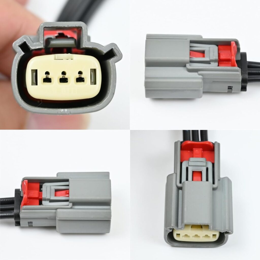 2Pcs Ignition Coil Connector Pigtail Harness CU2Z-14S411-AFA for Ford Expedition F150 Explorer Flex Lobo Taurus Transit-150 Transit-250, for Lincoln MKS MKT Navigator 3.5 V6 Engine - Style 2