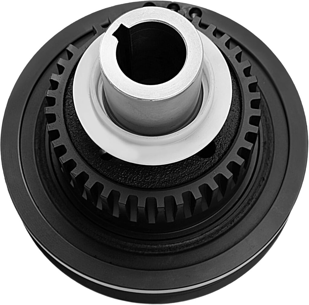 594-236 Engine Harmonic Balancer Pulley - SOHC V6 4.0L Fit for Ford Mustang 05-10, Mountaineer  Explorer 03-10, Ranger 01-11, E-350 Super Duty 2001, Explorer Sport Trac, OE 2L2Z6B321AA 3L2Z6B321AA