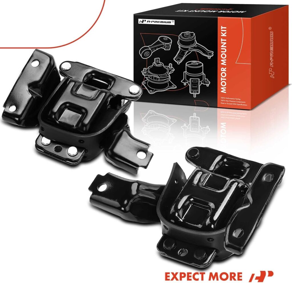 A-Premium 2PCS Front Left and Right Engine Motor Mount Kit Compatible with Ford Crown Victoria 2003-2011  Lincoln Town Car 2009-2011  Mercury Grand Marquis 2003-2011, Marauder 2003-2004, 4.6L