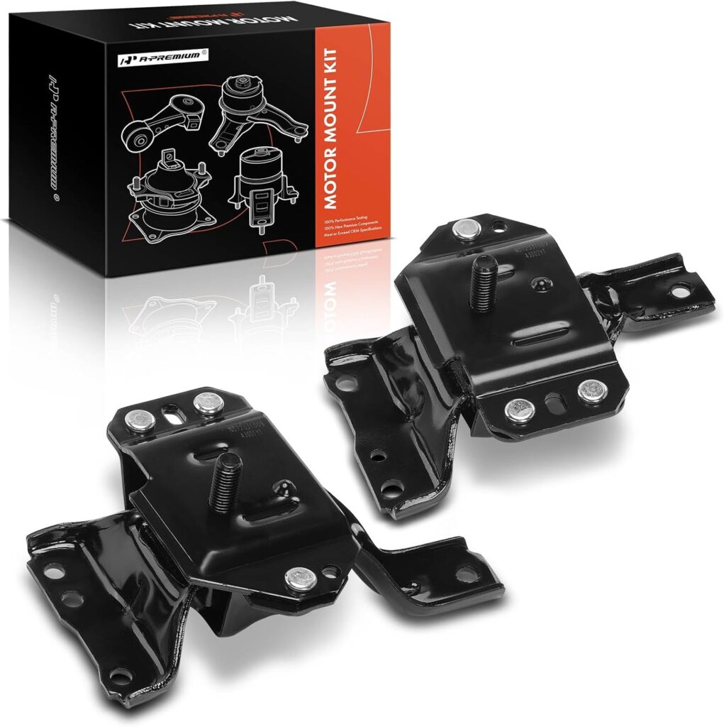 A-Premium 2PCS Front Left and Right Engine Motor Mount Kit Compatible with Ford Mustang 1996-2004, 4.6L