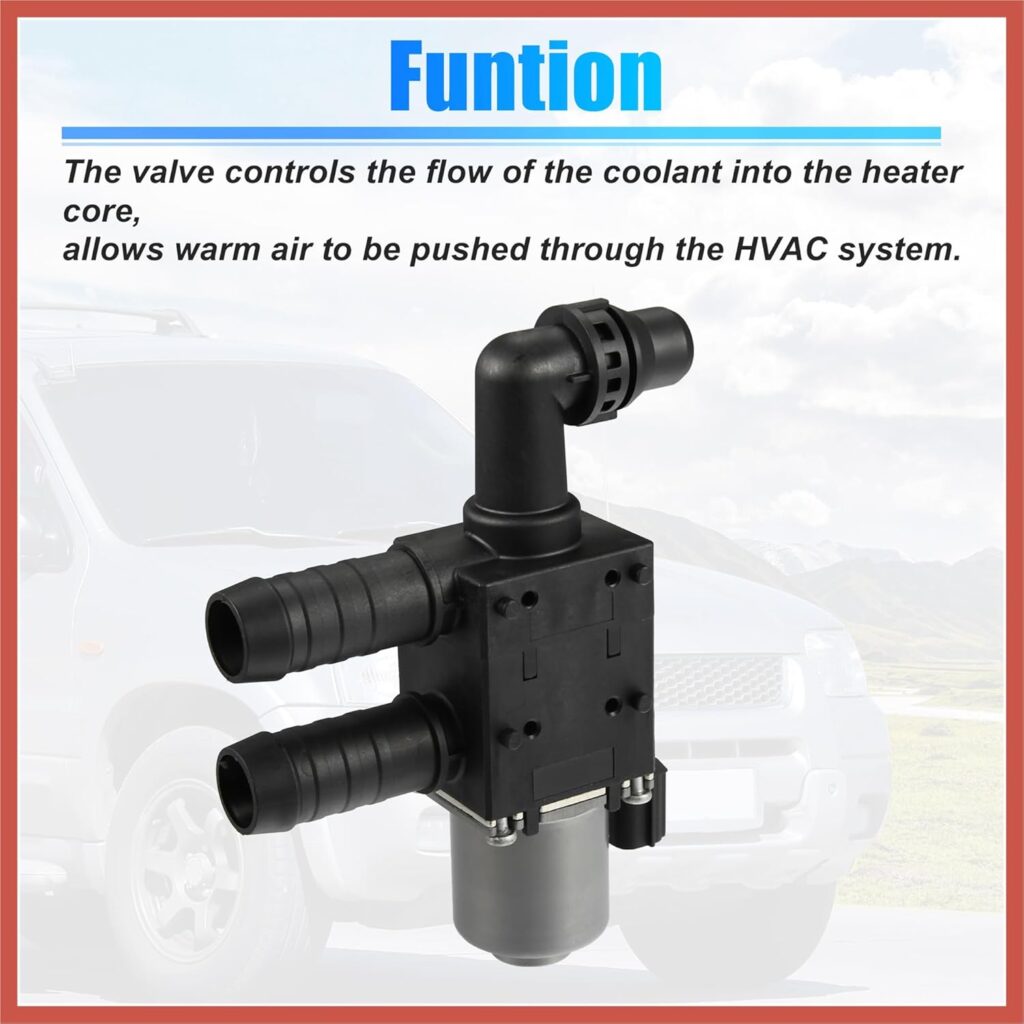 ACROPIX CV61-8C605-TD Engine Heater Control Valve Solenoid for Ford Escape 2013-2019 for Ford Transit Connect 2014-2018 Car Parts