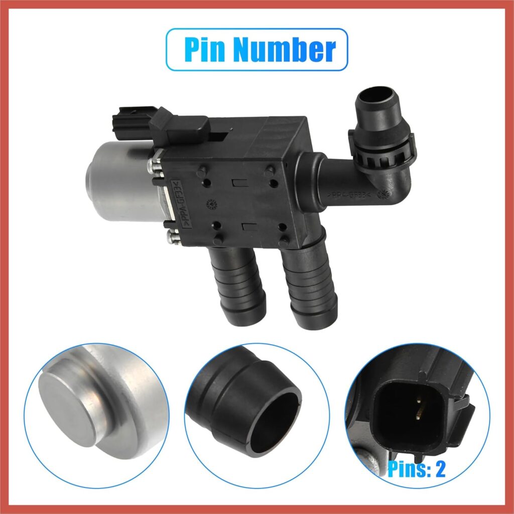 ACROPIX CV61-8C605-TD Engine Heater Control Valve Solenoid for Ford Escape 2013-2019 for Ford Transit Connect 2014-2018 Car Parts