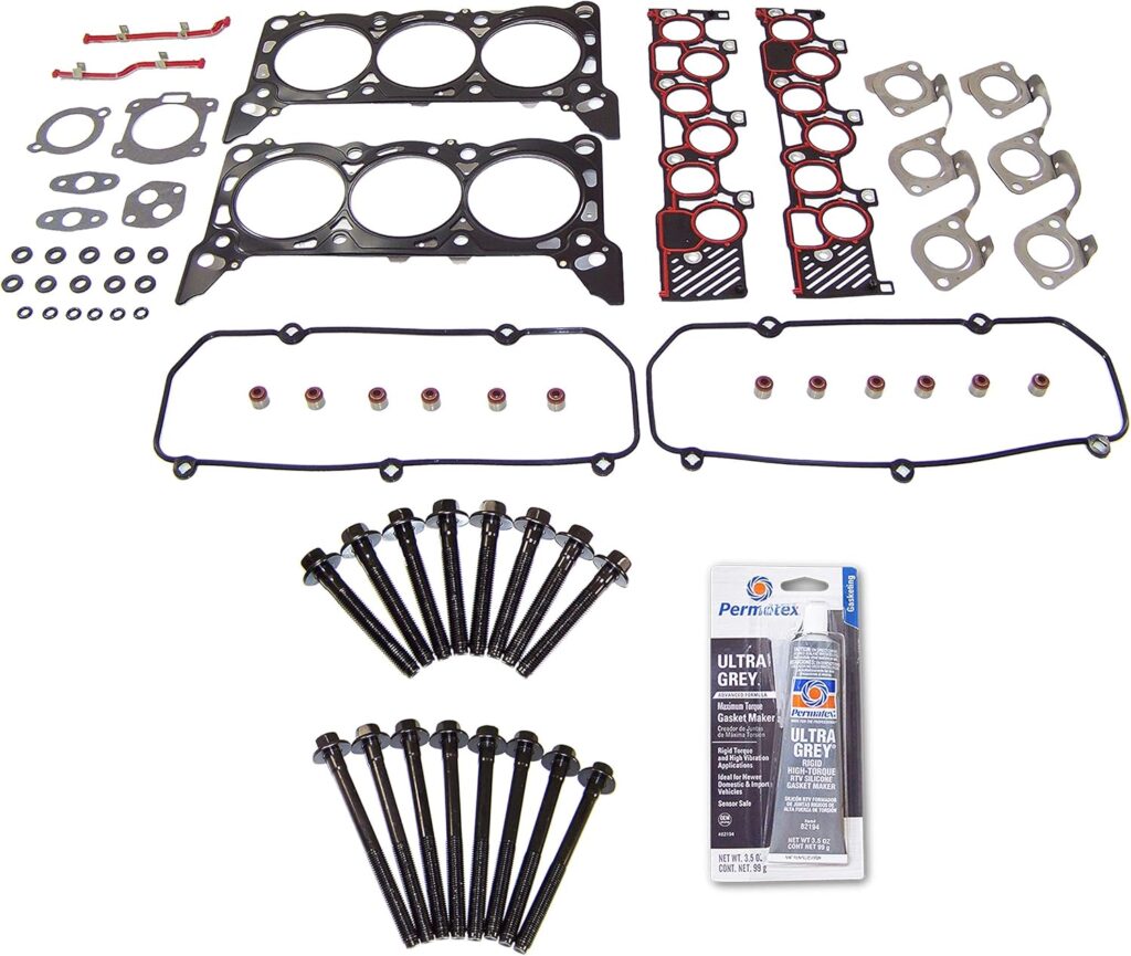 CPWK323 Head Gasket Set Bolt Kit Fits: 97-98 Ford E150 E250 F150 4.2L V6 OHV 12v Triton