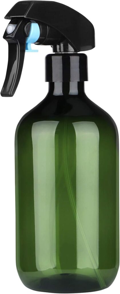 Driew Green Plant Mister Spray Bottle 500ml/17oz, Plastic Sprayer for Plants, Cleaning Solutions, Hair, Gardening