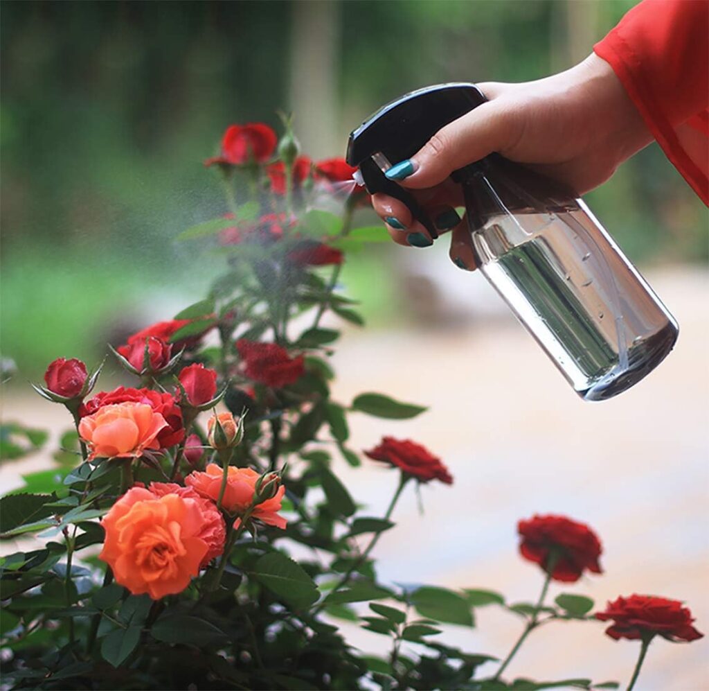 Driew Green Plant Mister Spray Bottle 500ml/17oz, Plastic Sprayer for Plants, Cleaning Solutions, Hair, Gardening