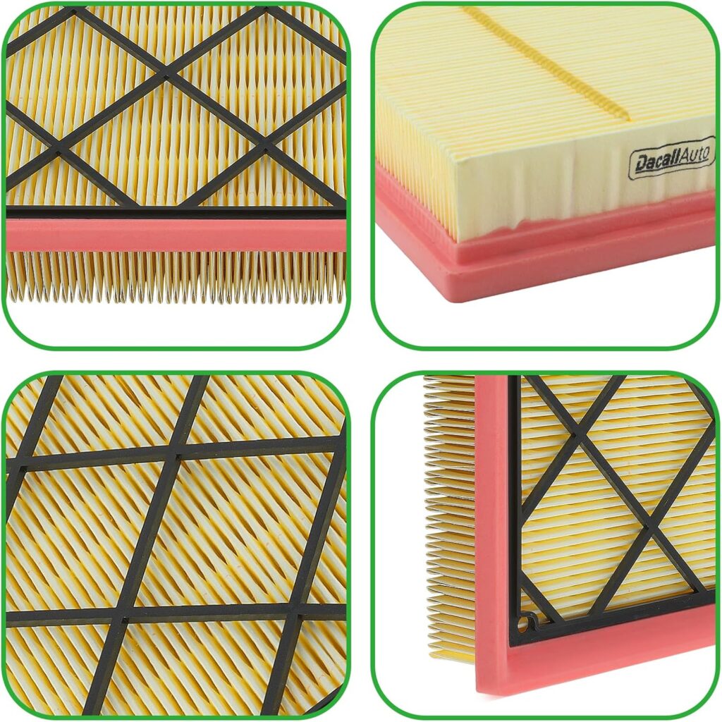 Engine  Cabin Air Filter Set for Ford Escape 1.5L/2.0L (2020-2022), for Bronco Sport 1.5L/2.0L (2020-2024), for Maverick (2022-2024); (Not fit Hybrid); Replace JX6Z19N619BA, JX61-9601-AA, FP89