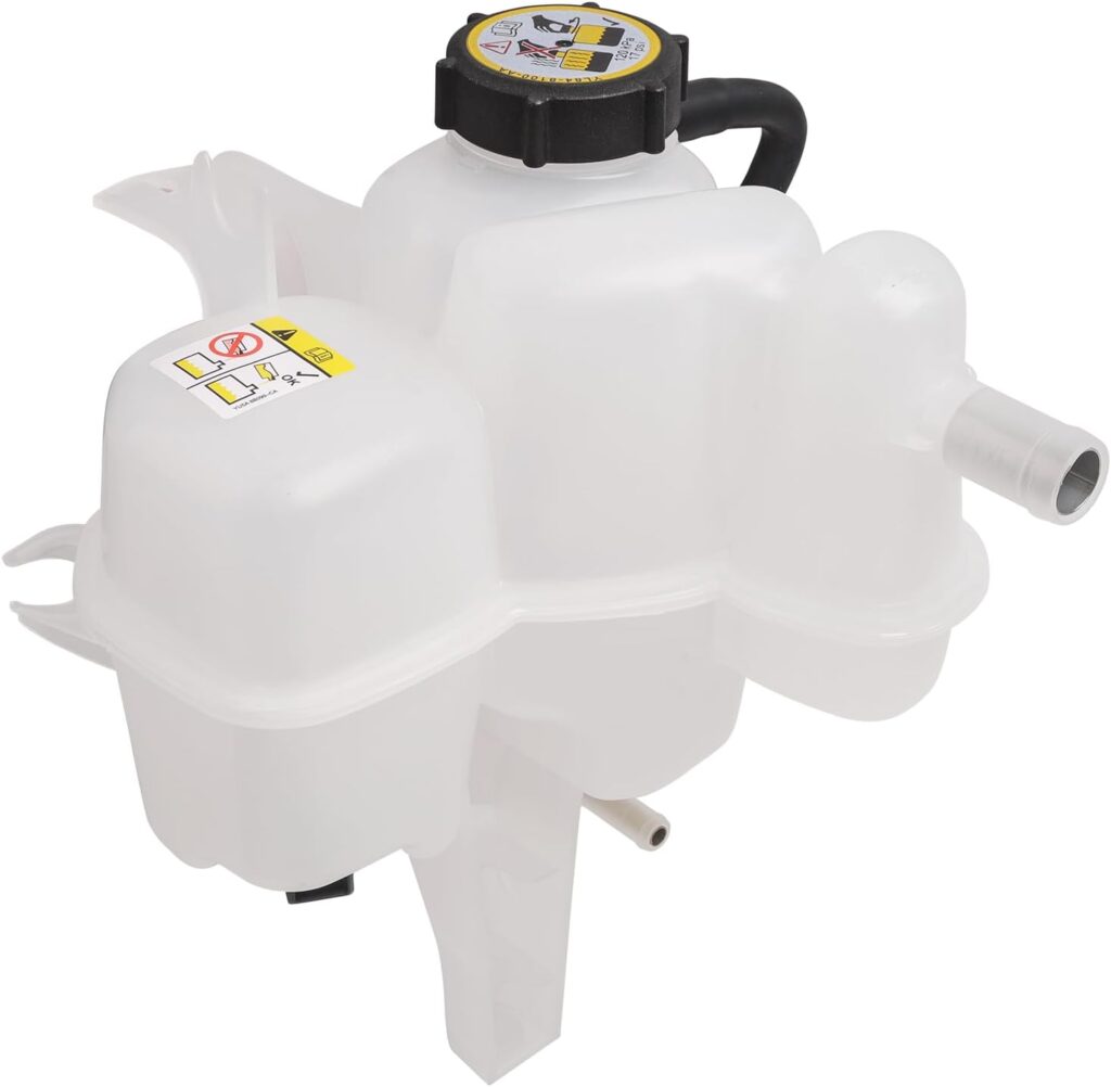 Engine Coolant Expansion Reservoir Tank With Cap, Radiator Overflow Tank Compatible With Ford Mercury Vehicle Escape 2001-2004 2007-2012, Mariner 2007-2011 Replaces# 603-215, YL8Z8100AA, YL8Z8A080AE