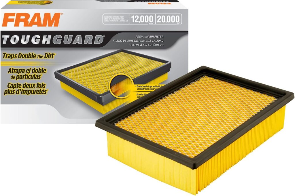 FRAM Extra Guard CA8997 Replacement Engine Air Filter for Select Ford, Mazda and Mercury Models, Provides Up to 12 Months or 12,000 Miles Filter Protection