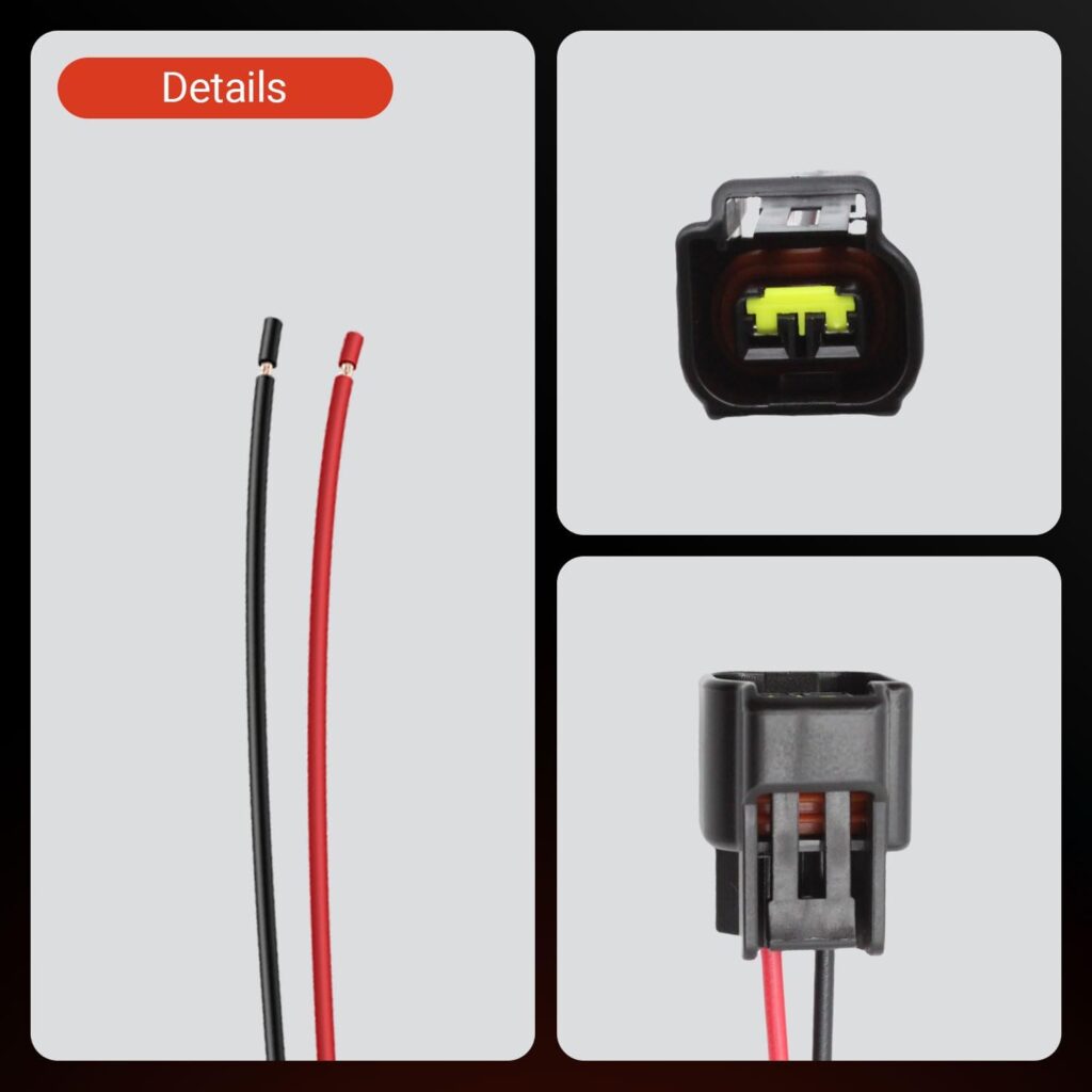 Ignition Coil Connector Pigtail Harness Compatible with Ford 4.6L 5.4L 6.8L F-150 F250 F350 Mustang Explorer Expedition Crown Victoria 8 Pcs
