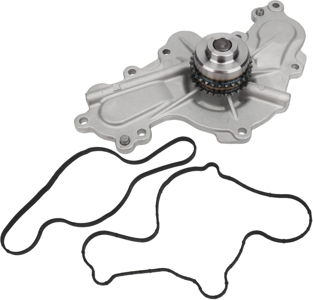 IRONTEK Engine Water Pump Fit for Ford (2012-2018 Edge/ 2012-2019 Explorer), for Lincoln (2017-2020 Continental/ 2011-2016 MKS/ 2011-2019 MKT) #125-3310 AW6348
