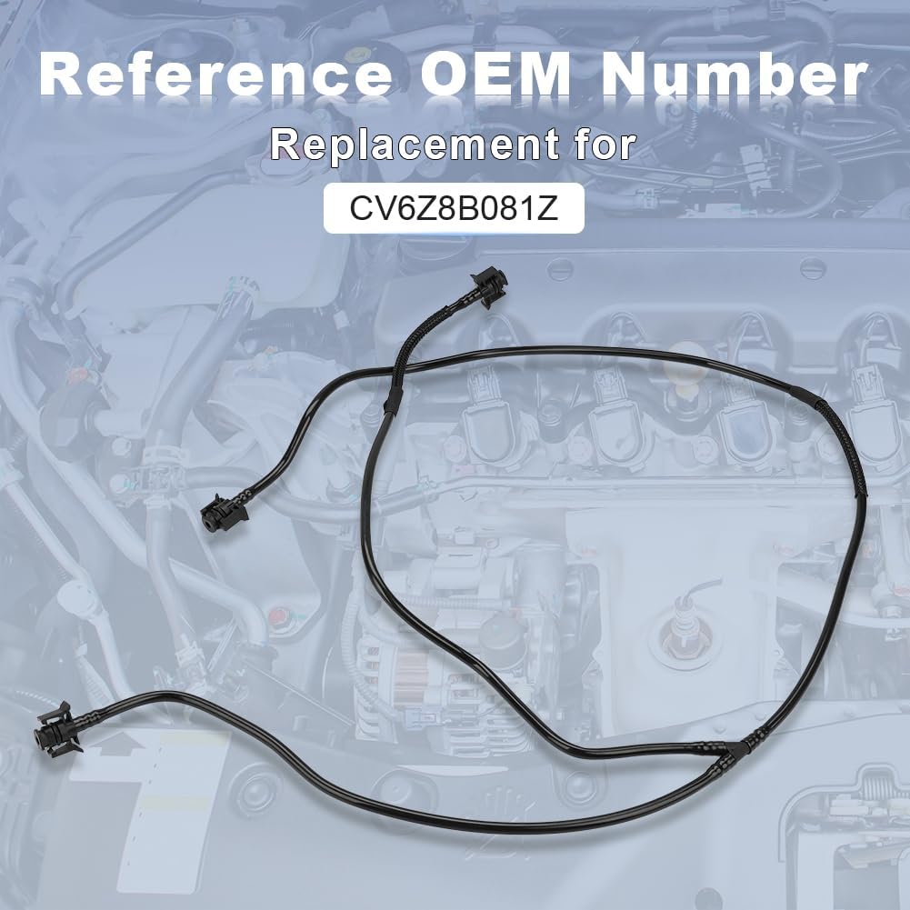 JDMON Engine Coolant Overflow Hose Compatible with Ford Escape 2.0L L4 2013 2014 2015 2016 Radiator Overflow Water Tank Hose Replace CV6Z8B081Z