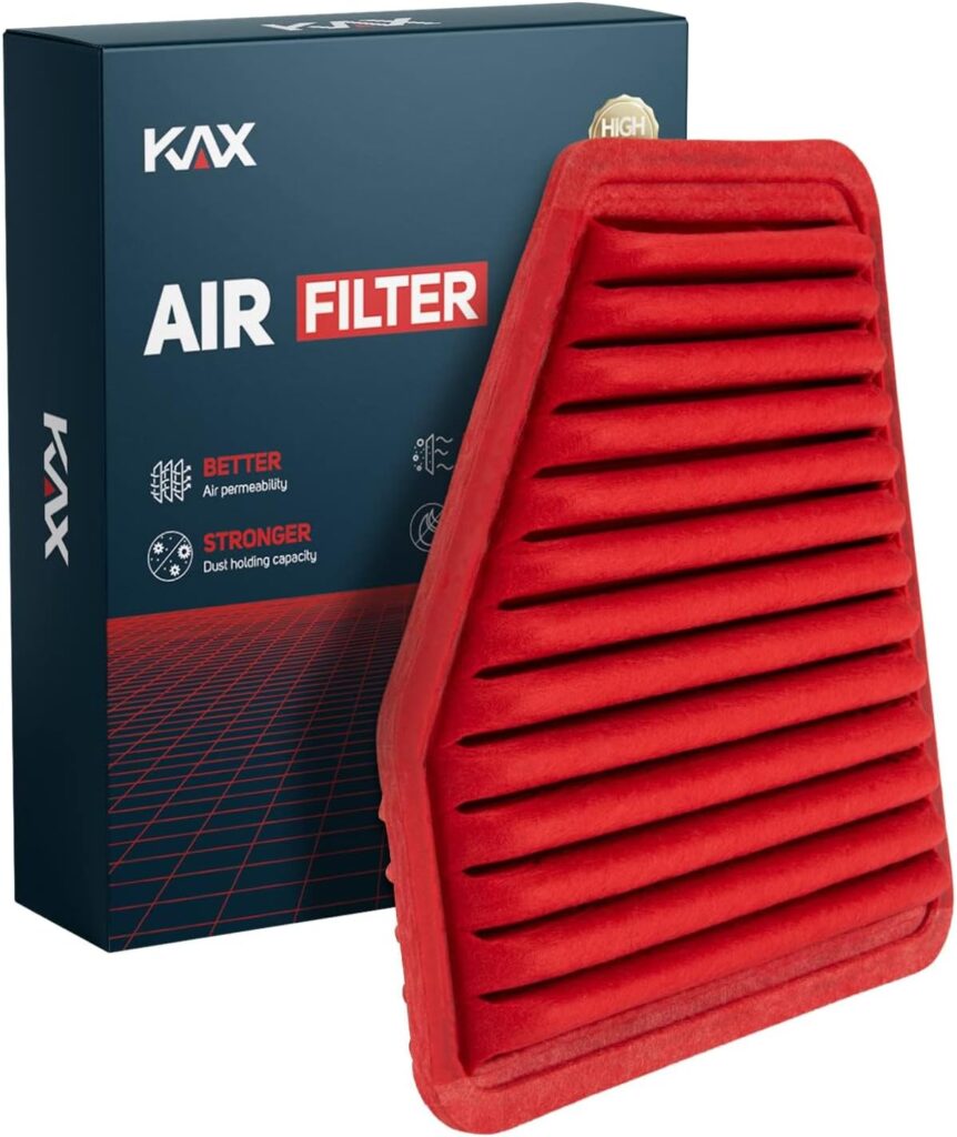 KAX Premium Engine Air Filter, GAF031 (CA10242) Replacement for Explorer, Edge, Flex, Fusion, Taurus, MKS, MKT, MKX, MKZ, Mzd6, CX9, Sable, Protect and Improve Engine Performance