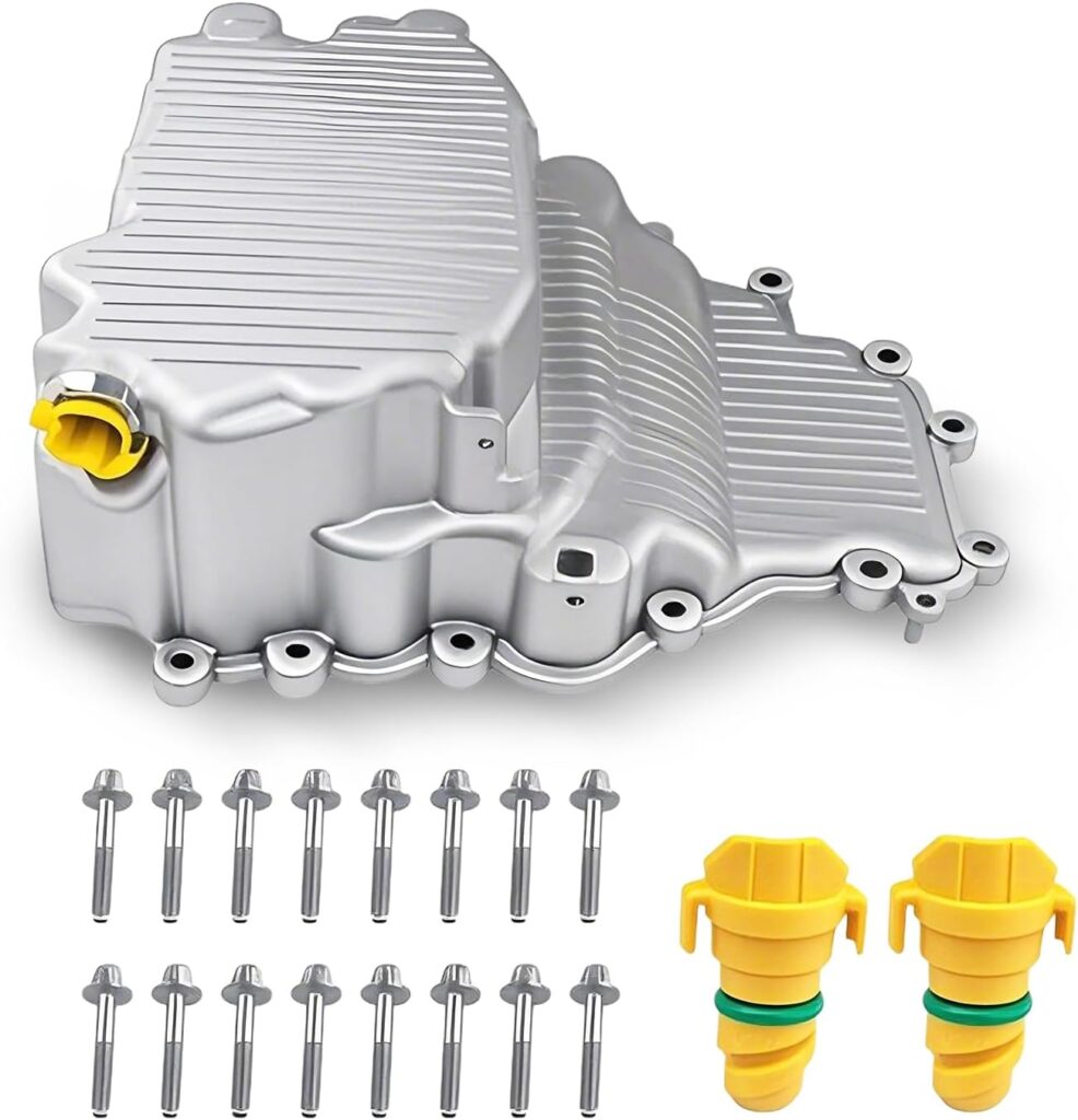 Upgraded aluminum Engine Oil Pan Bolt Kit Compatible with Ford F150 2017-2019 3.5L, F150 2018 3.3L, Expedition 2018-2019 3.5L  Lincoln Navigator 2018 3.5L - Replace Part HL3Z-6675-A